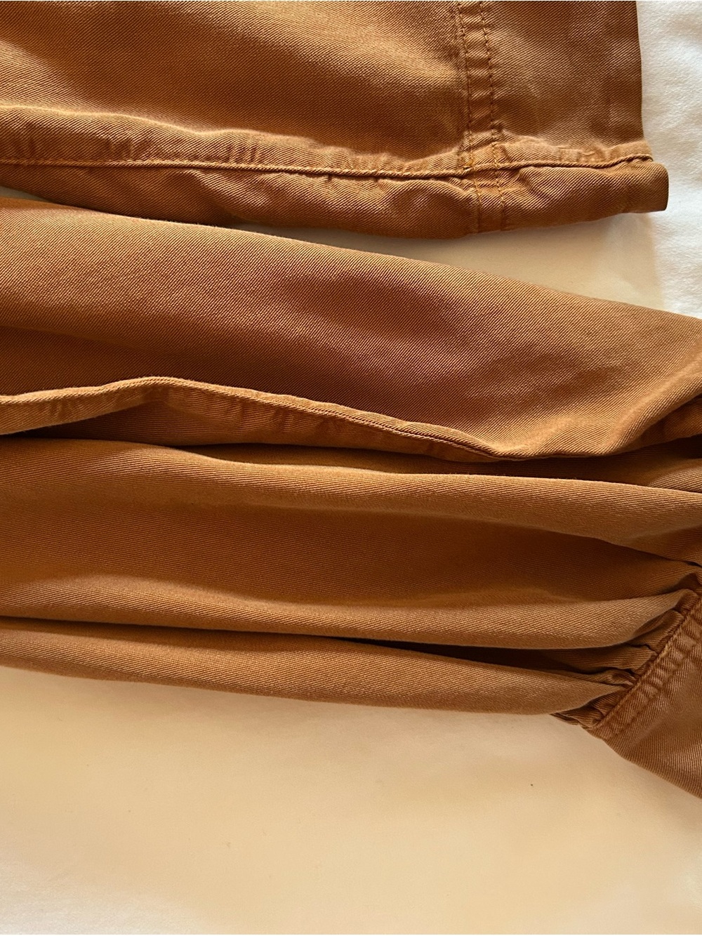 Topshop Rust-Brown Button Up - Picture 4 of 5